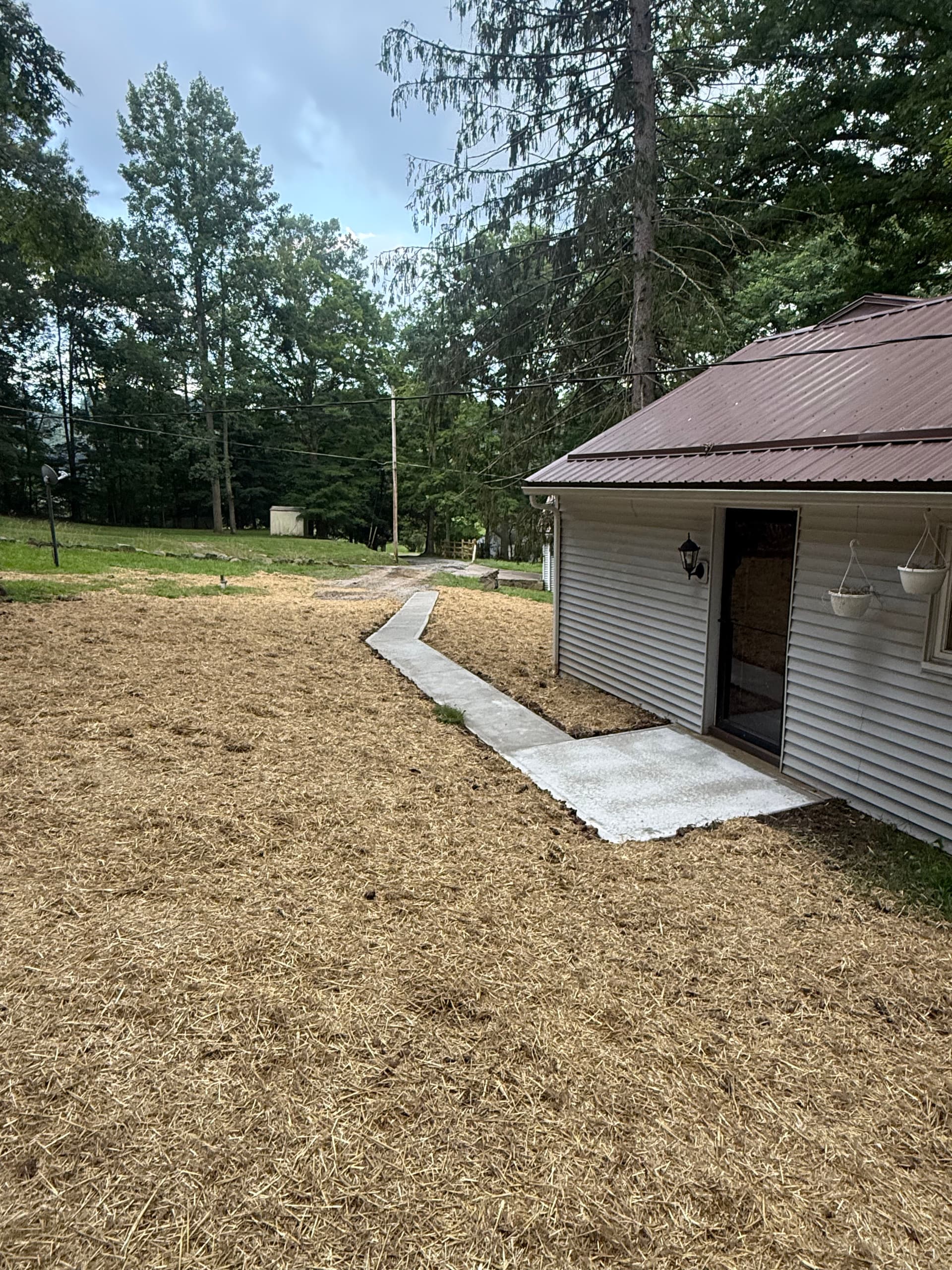 Drainage and New Sidewalks Done Right in Bridgeport WV
