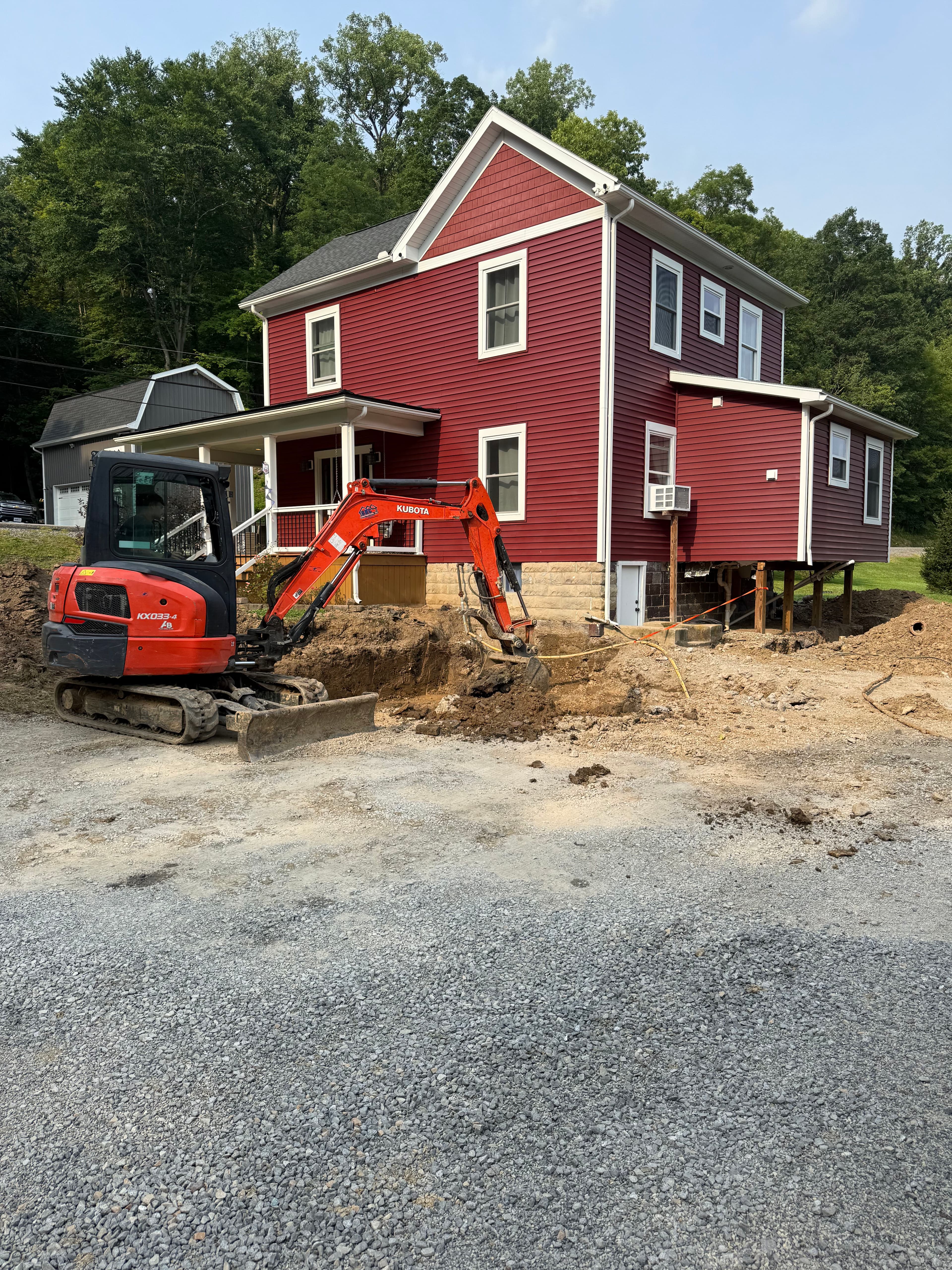 Project Excavation Work Underway for a Home Addition image