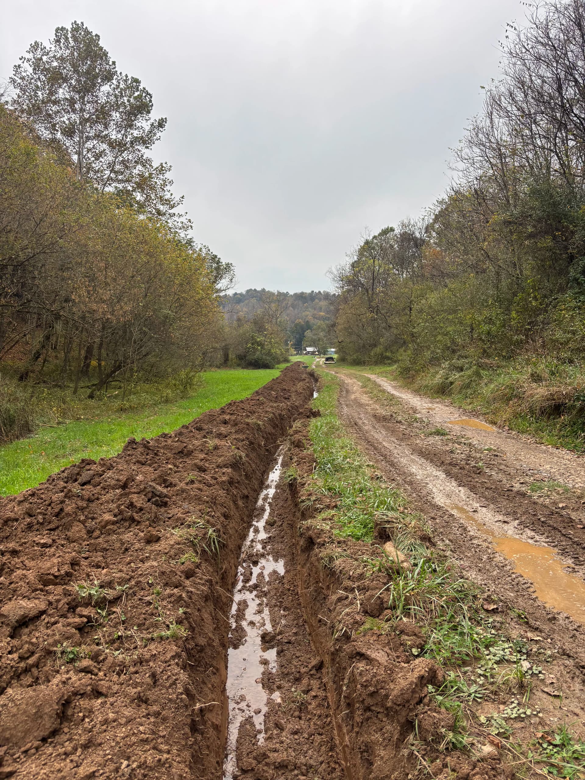 Gallery photos for Utility Trenching and Site Prep for a New Home Build: Image #2