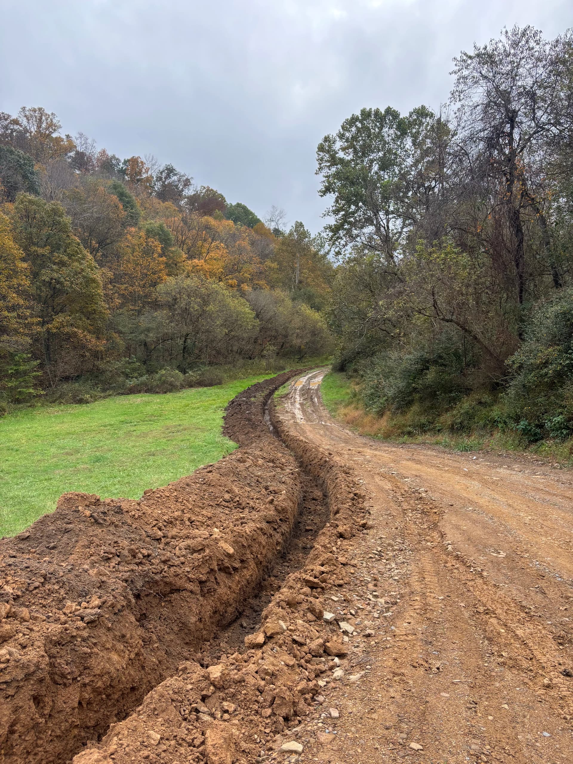 Gallery photos for Utility Trenching and Site Prep for a New Home Build: Image #1